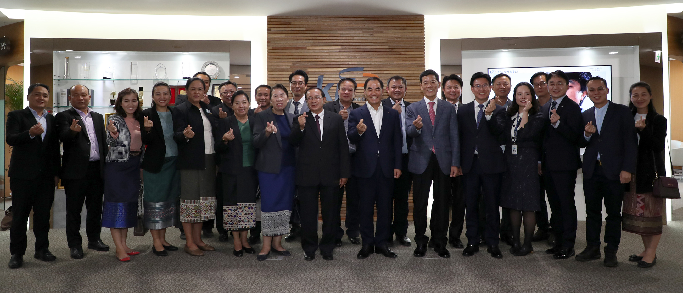 라오스 농림부 장관 면담